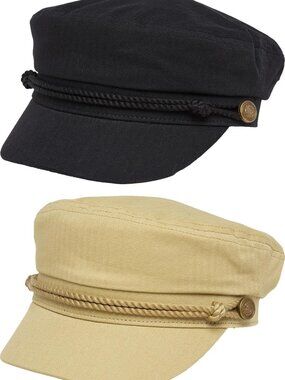 Trendy Cotton Fisherman Newsboy Cap | Stylish Bakerboy Hat for All Seasons